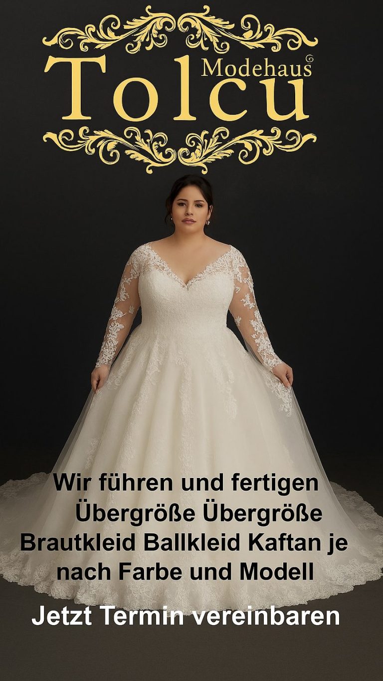Übergröße Brautkleid Brautmode Mannheim